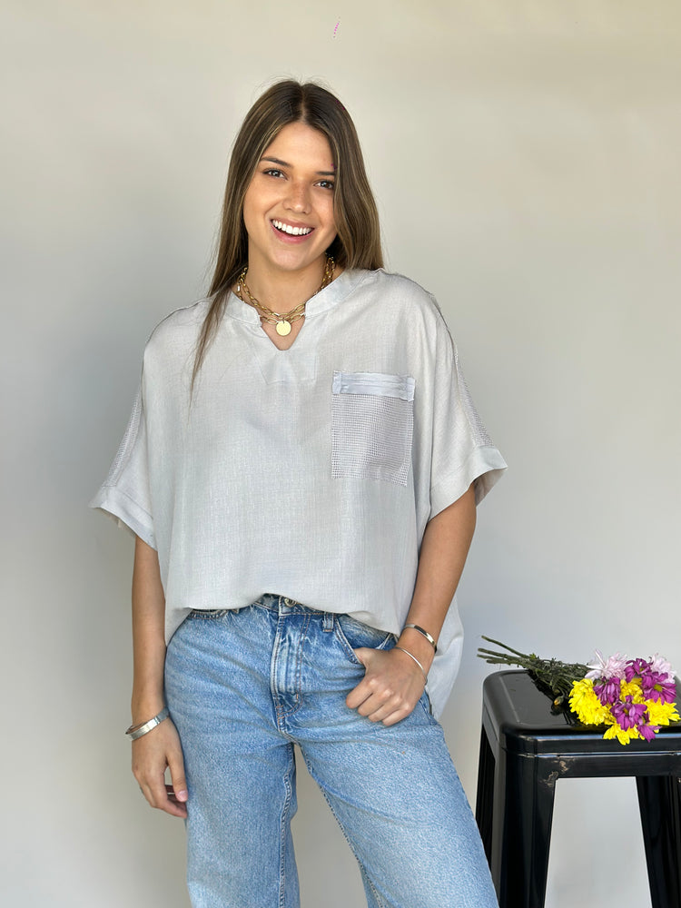 
                  
                    Blusa de Lino s472
                  
                