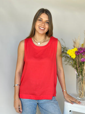 
                  
                    Musculosa de lino A459
                  
                