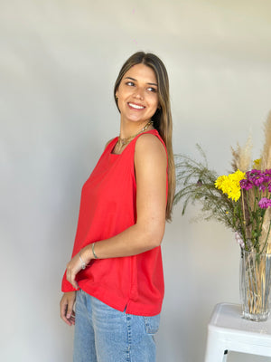 
                  
                    Musculosa de lino A459
                  
                