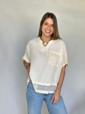 
                  
                    Blusa de Lino s472
                  
                