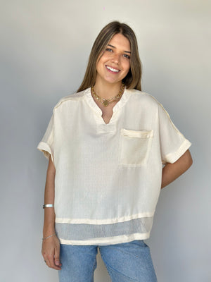 
                  
                    Blusa de Lino s472
                  
                