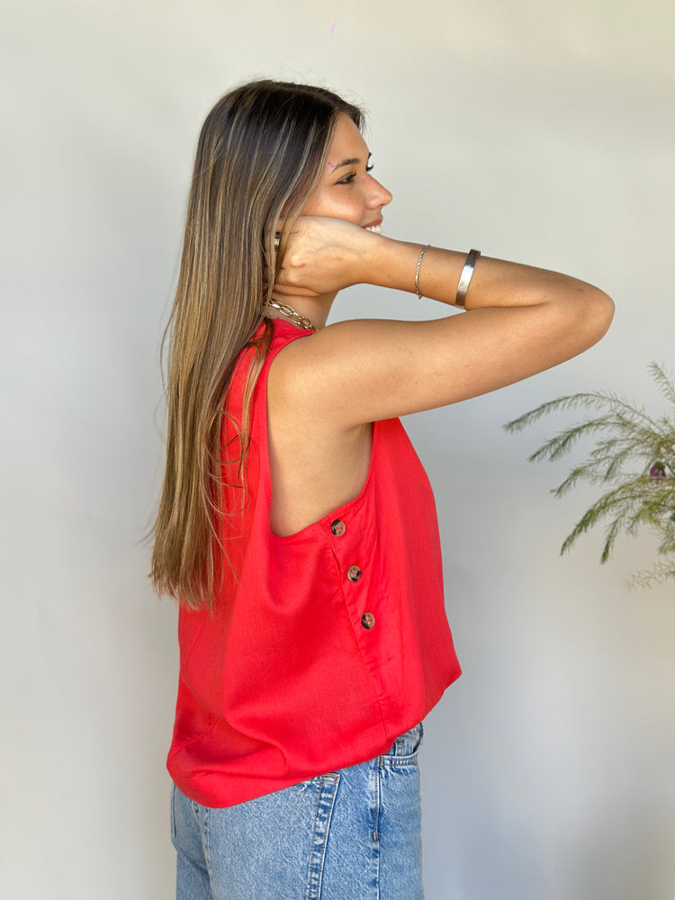 
                  
                    Musculosa de lino A459
                  
                