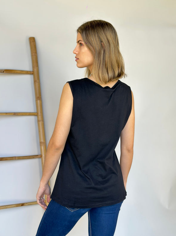 Musculosa bordada s464