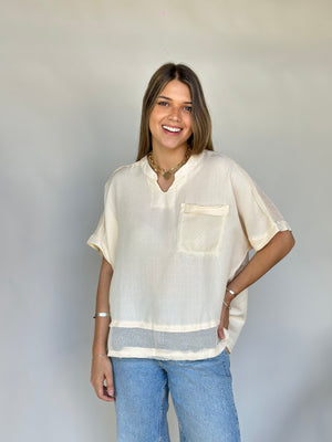 
                  
                    Blusa de Lino s472
                  
                