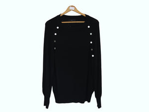 
                  
                    0004. 008 s638 Buzo de hilo con botones. DISPONIBLE EN BEIGE Y NEGRO.
                  
                